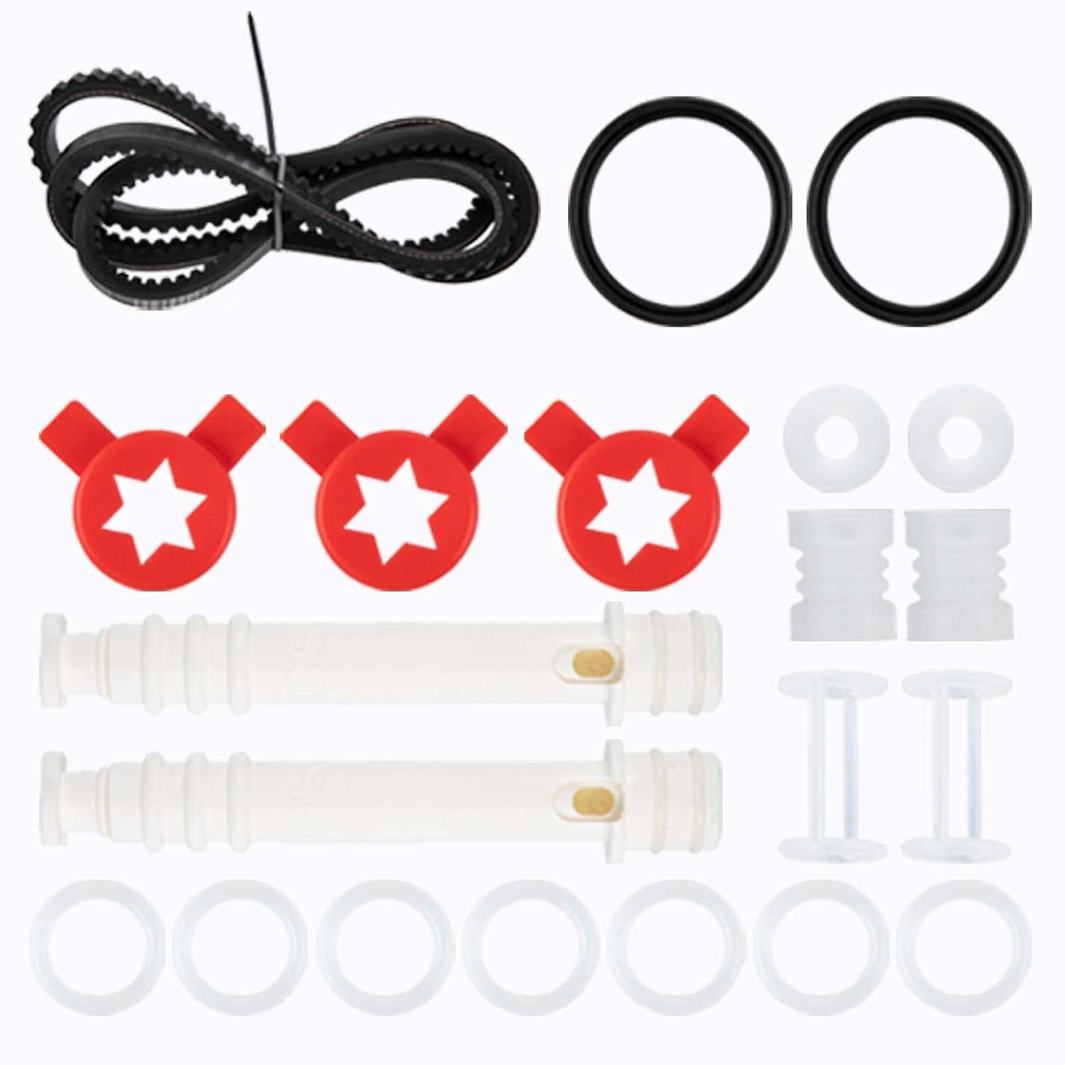 BENTISM Máquina para Hacer Helados Comercial, Rendimiento de 22-30 L/h, Máquina para Servir Suave con Encimera de 2350 W con Tolva de 2x6 L, Panel LCD de 2 L, Alarma de Falta de Hinchamiento, Máquina para Hacer Yogur Congelado para Bar de Snacks de Restaurante