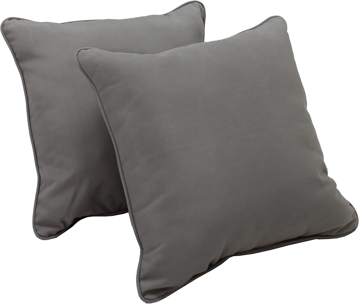 Element Synthetic Throw Square Indoor/Outdoor Pillow Cover & Insert