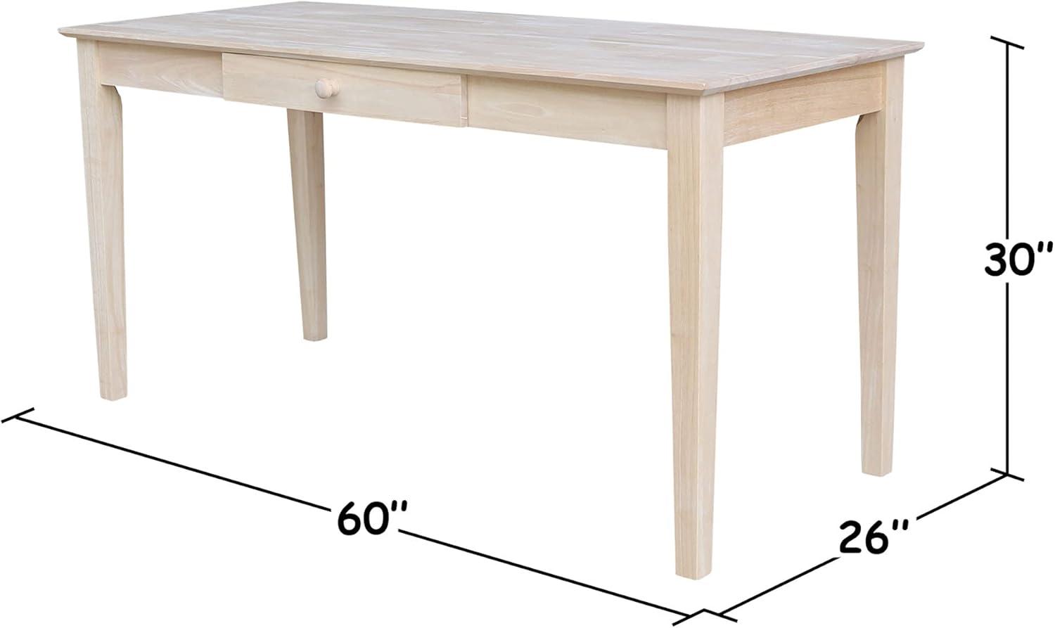 60" Writing Desk - International Concepts