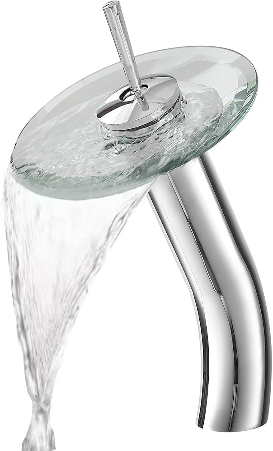 Waterfall Vessel Bathroom Faucet