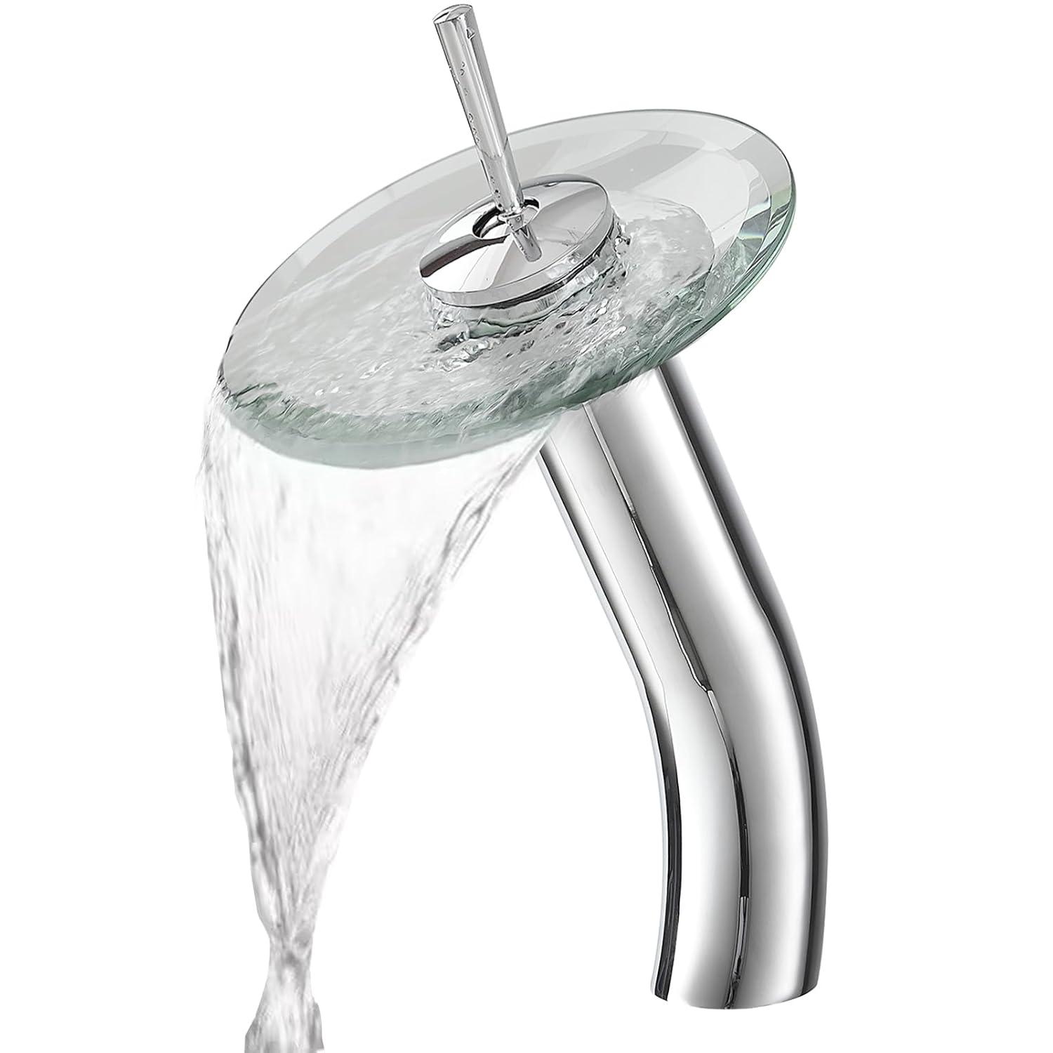 Waterfall Vessel Bathroom Faucet