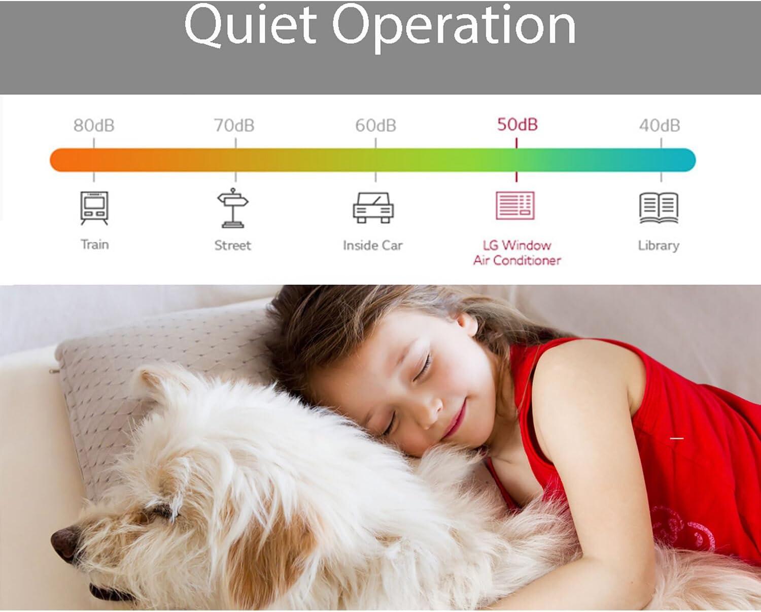 LG LG 12000 BTU Wi-Fi Connected Window Air Conditioner for