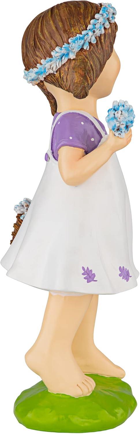 Juliette Bluebonnet Girl Garden Statue