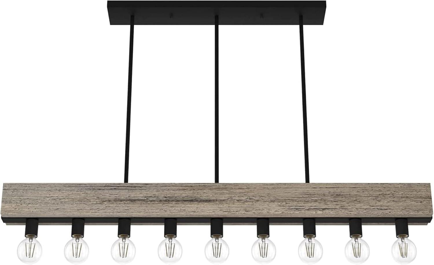 Donelson 9 - Light Kitchen Island Linear Pendant