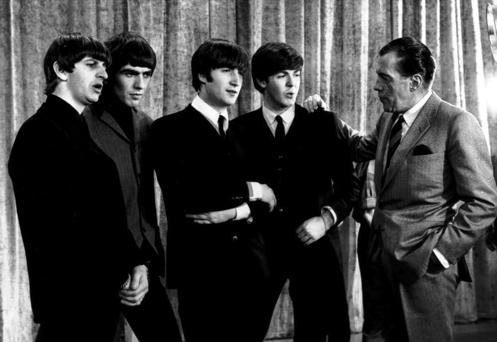 Vintage 1964 The Beatles on Ed Sullivan Show 10x8 Photo Print