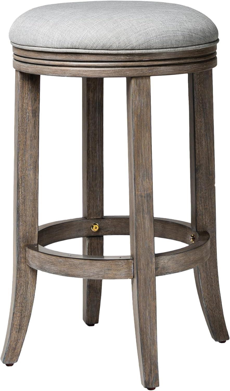 Maven Lane Maven Lane Eva Stool with Fabric Upholstery