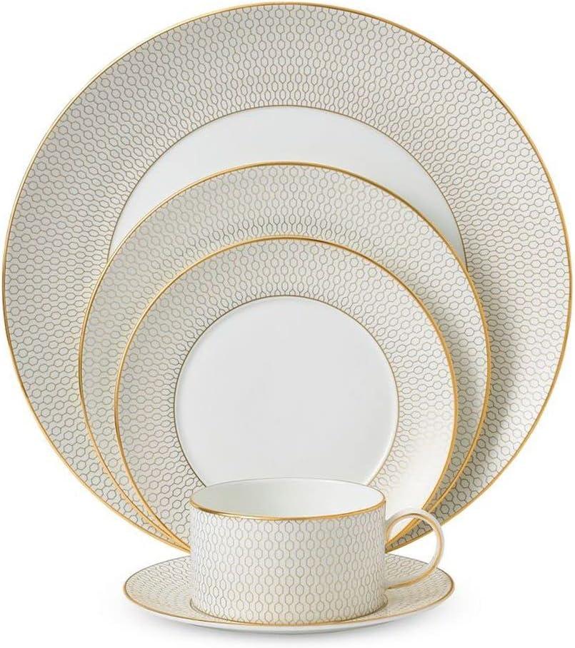 Wedgwood Gio Gold Dinnerware Set, 12 Pieces | Wayfair