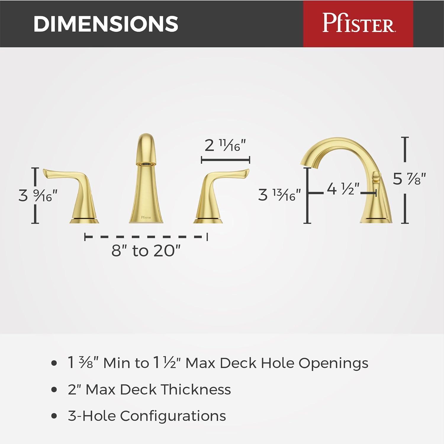 Willa Widespread Bathroom Faucet with Drain Assembly