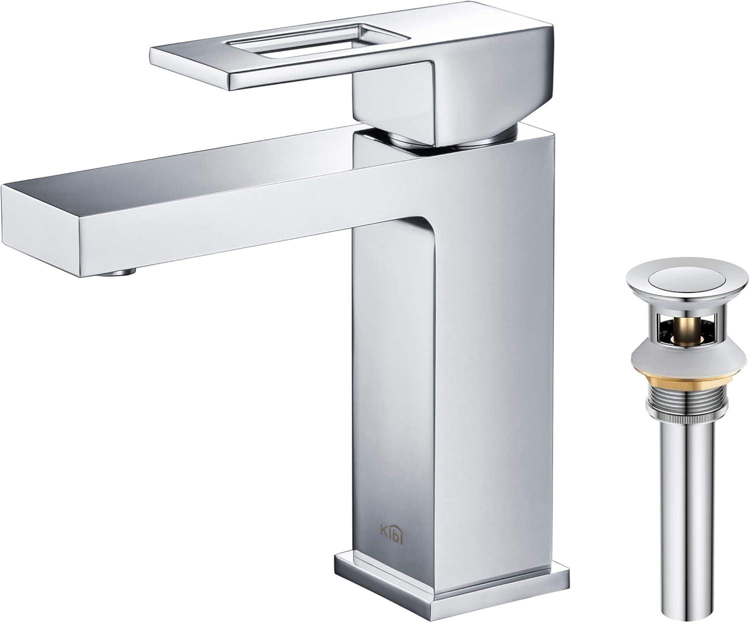 Cube Single-Hole Single-handle Bathroom Faucet