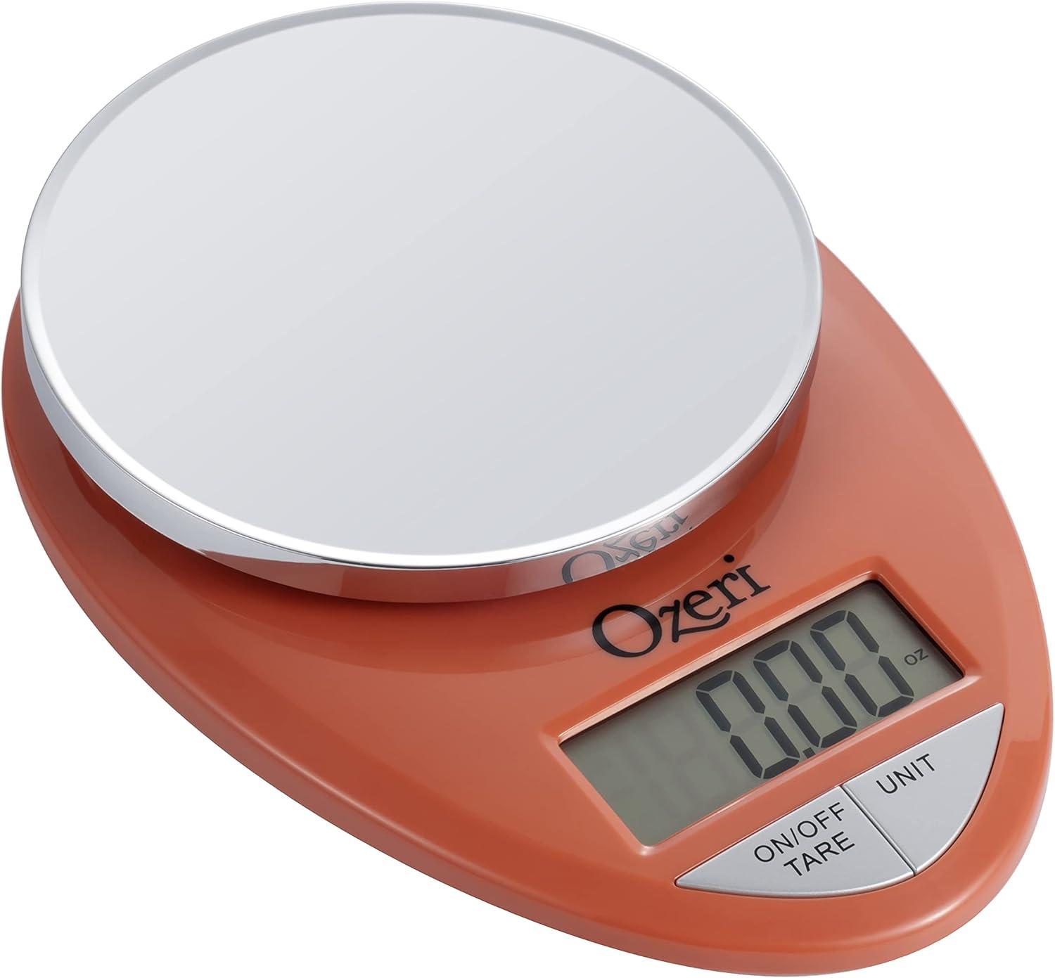 Ozeri Ozeri Pro Digital Kitchen Food Scale, 0.05 oz to 12 lbs (1 gram to 5.4 kg)