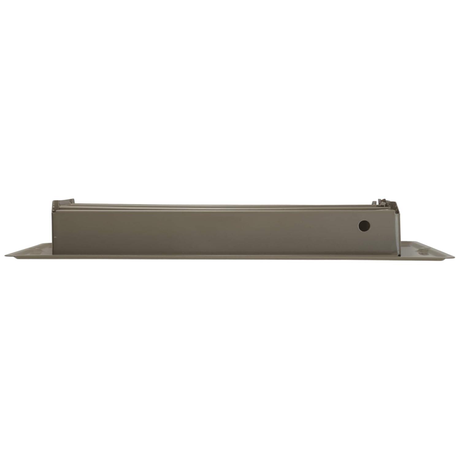 Brown Steel Floor Register for Mobile Homes and RVs
