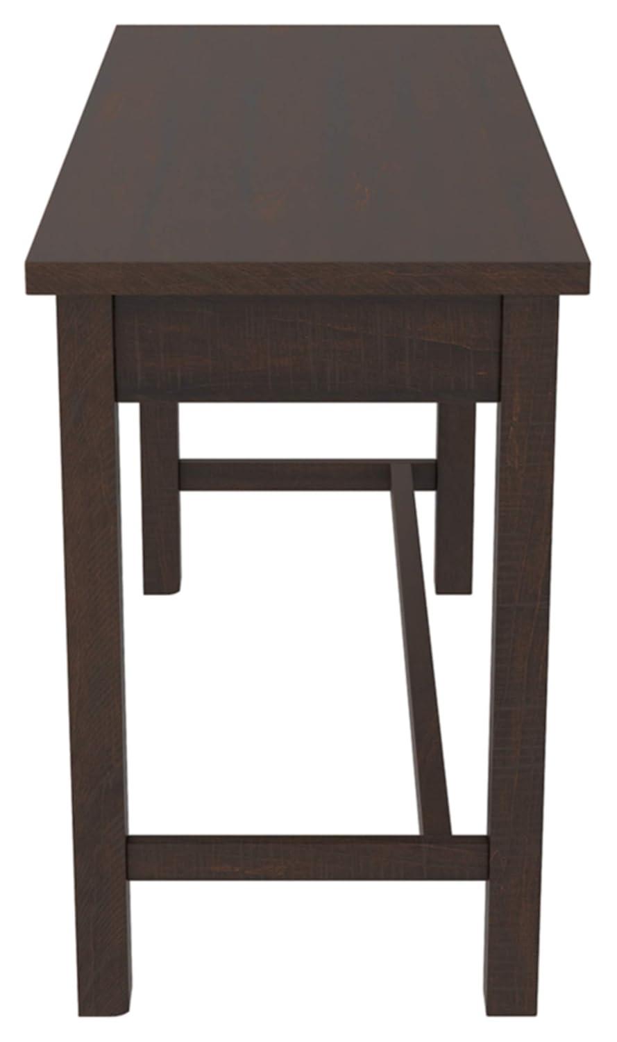 Large Arlenbry Home Office Desk Gray - Signature Design by Ashley: Contemporary Urban Style, Laminated Surface, Wood Composite