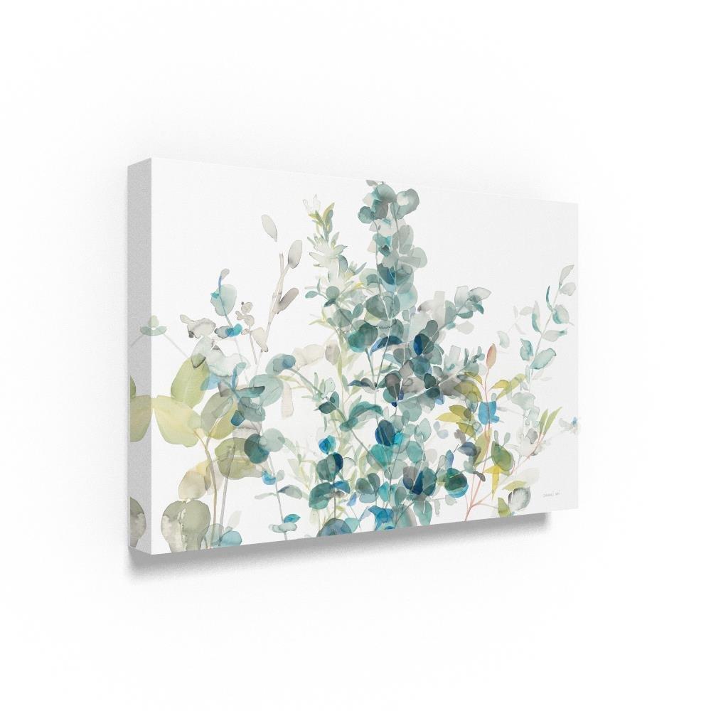 August Grove® 'Eucalyptus I White Crop' Acrylic Painting Print on Wrapped Canvas