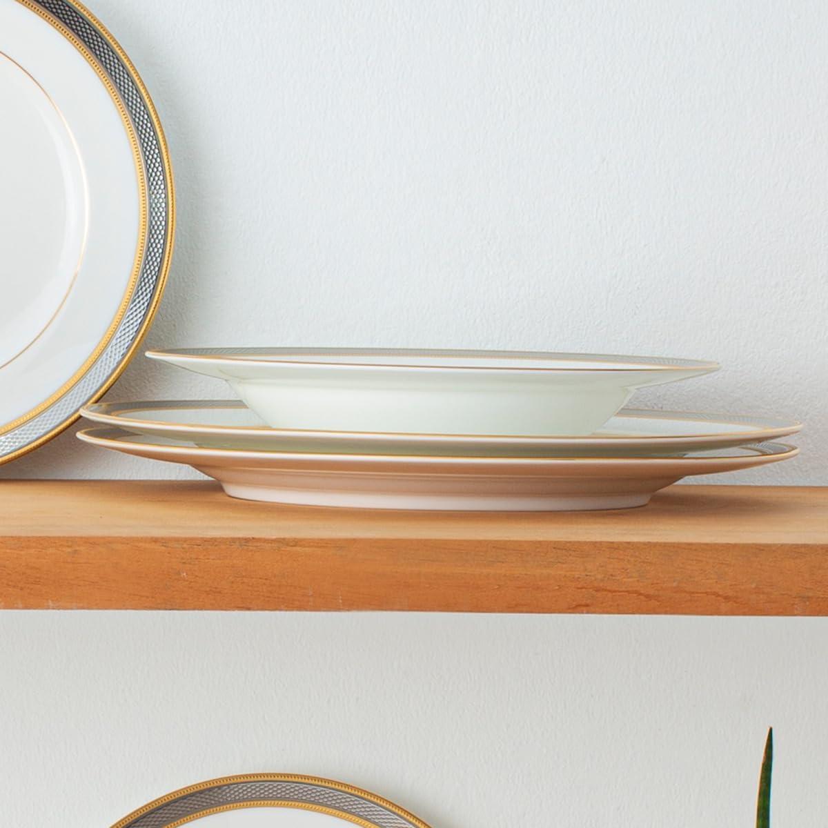 Noritake Brilliance 12-Piece Dinnerware Set, Service for 4