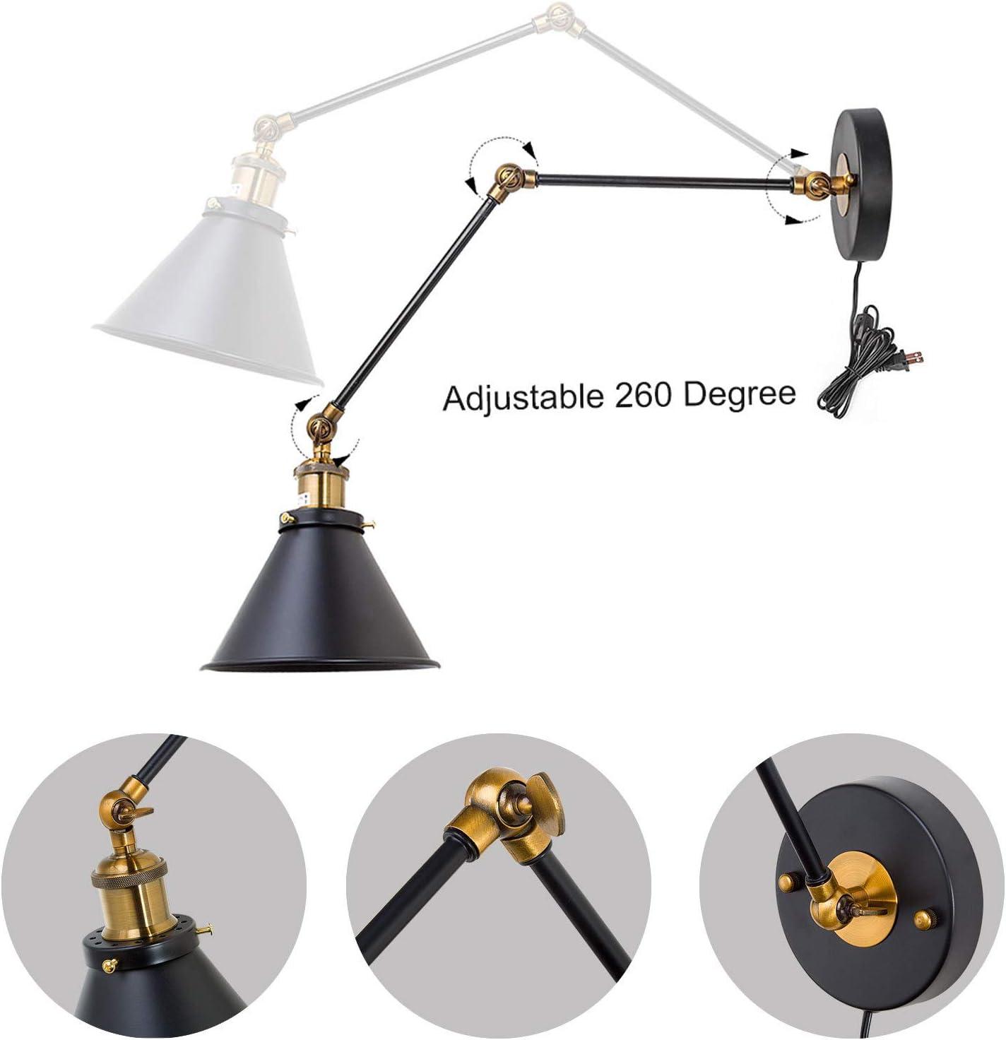 7.3-in W 1-Light Black Modern/Contemporary LED Wall Sconce for Dressing Room, Powder Room