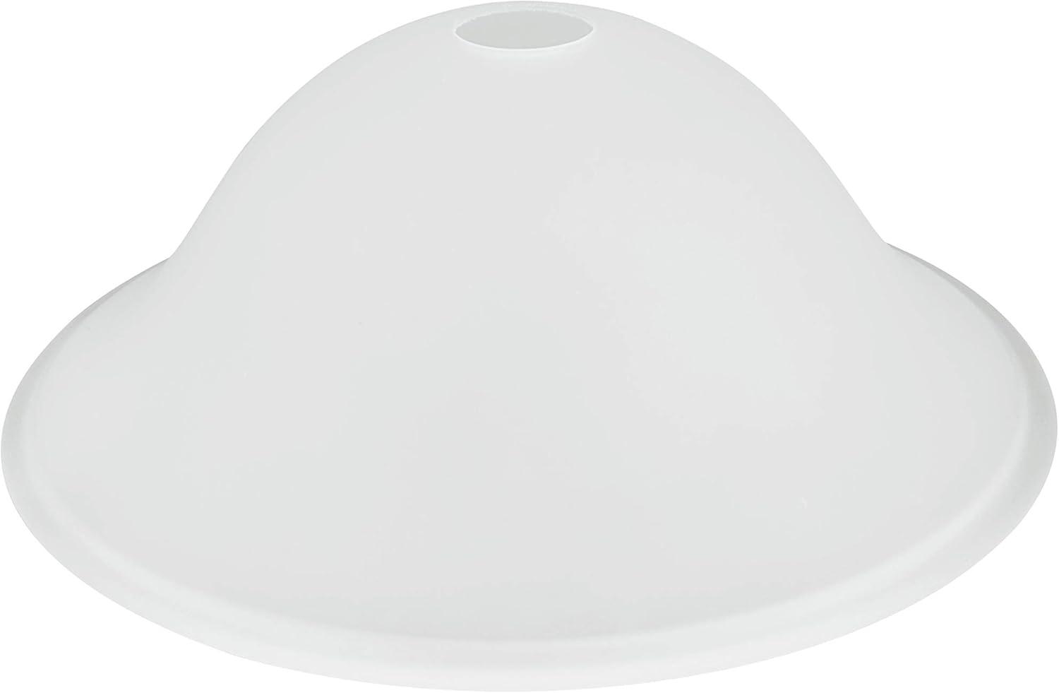 Frosted Medium Glass Torchiere Shade for Up/Downlighting