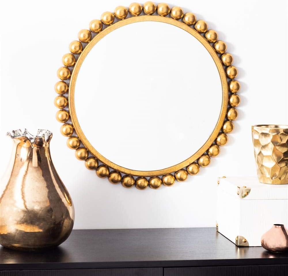 Everly Quinn Savoie Metal Flat Wall Mirror