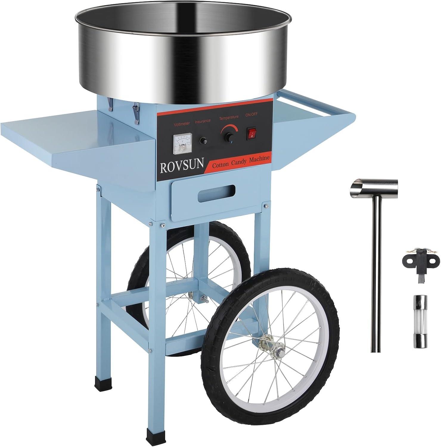 BENTISM Commercial 21" Floss Bubble Maker Cotton Candy Machine Cover