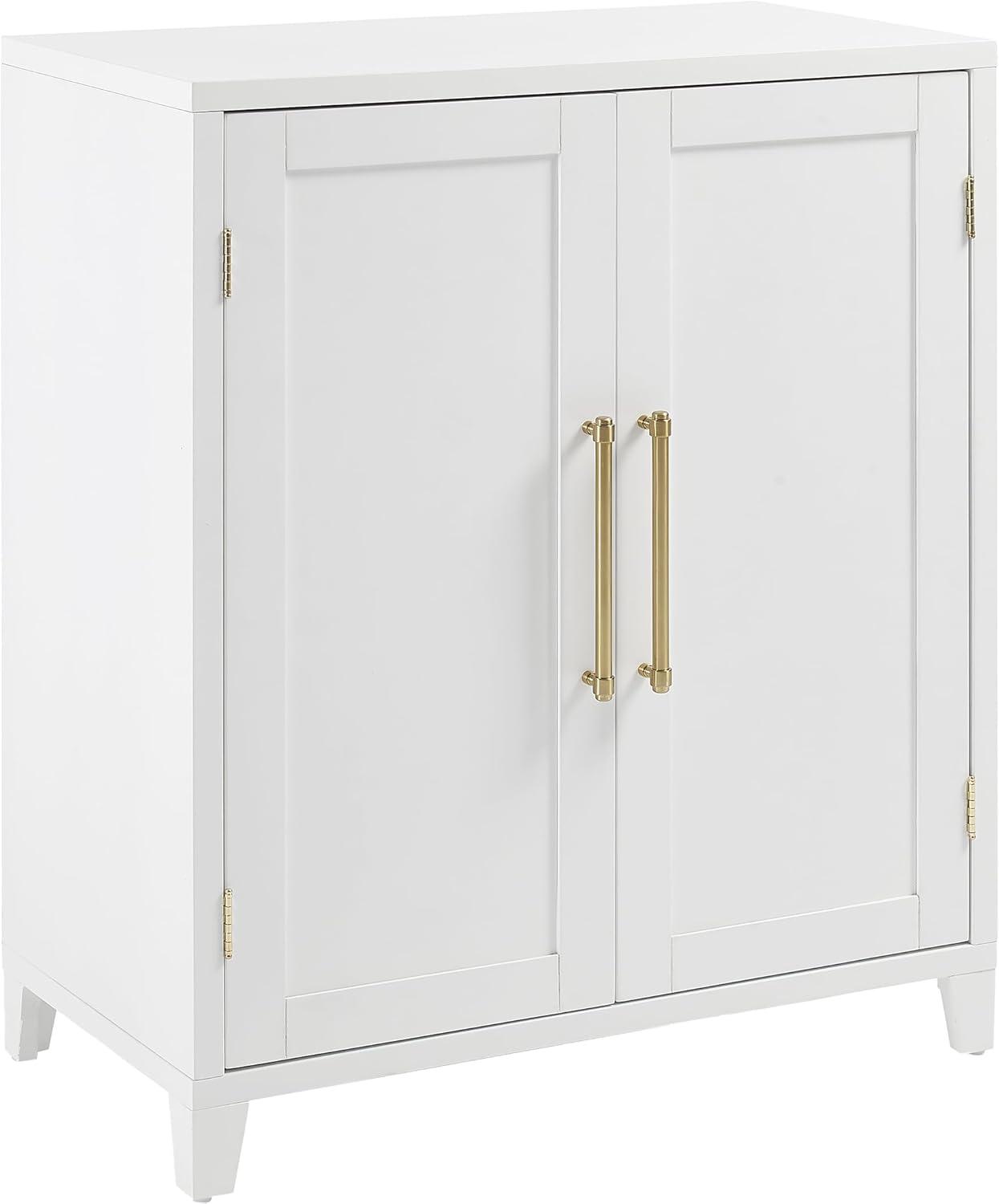 Crosley 36" Roarke Stackable Kitchen Pantry Storage Cabinet White