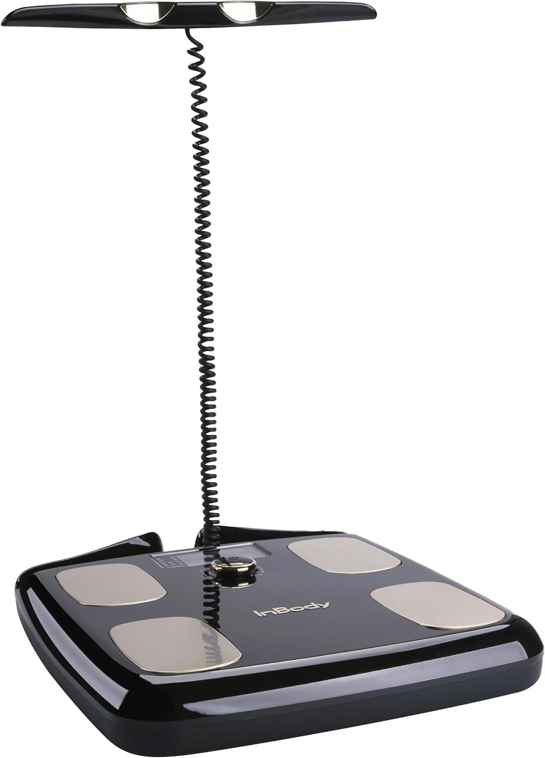 InBody H20N - Smart Full Body Composition Analyzer Scale, BMI, Body Fat, Muscle Mass, Bluetooth Connection - Midnight Black