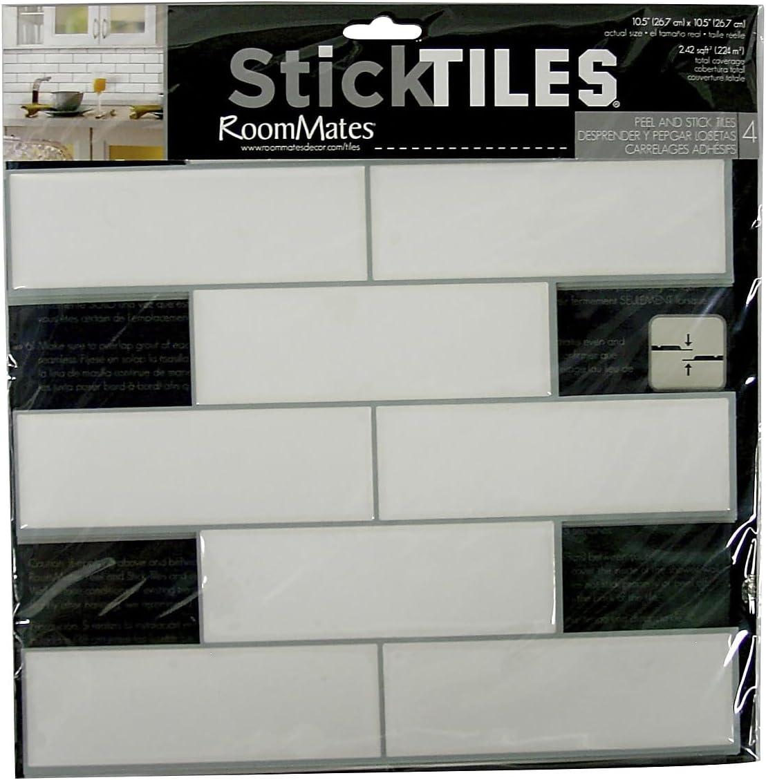 Room Mates 10.5'' W x 10.5'' L Polyvinyl Chloride (PVC) Peel and Stick Field Tile