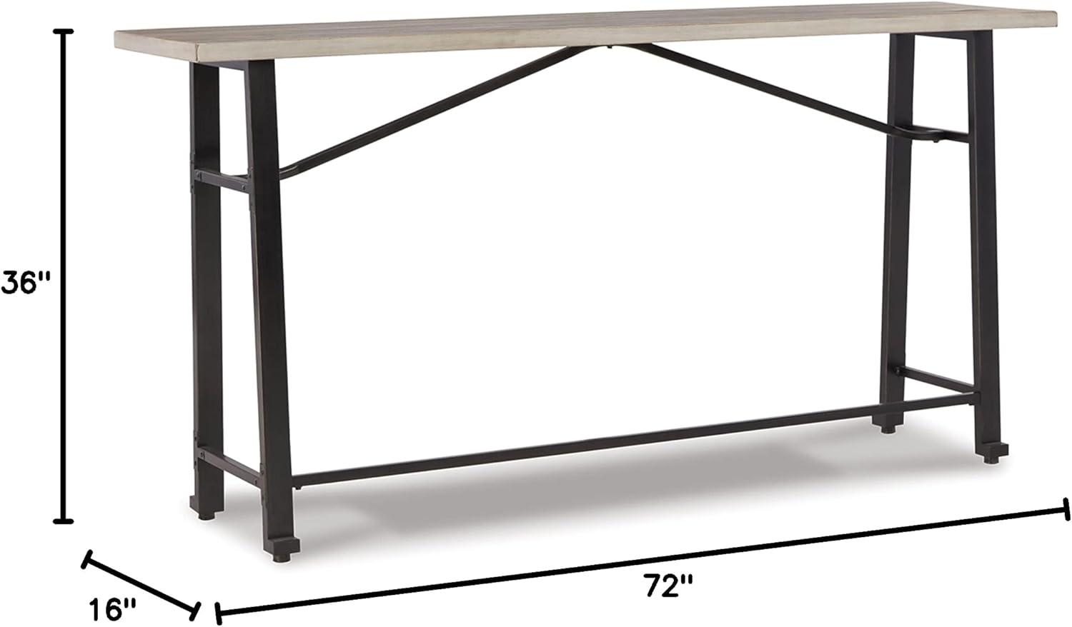 Karisslyn Counter Height 72'' Trestle Dining Table