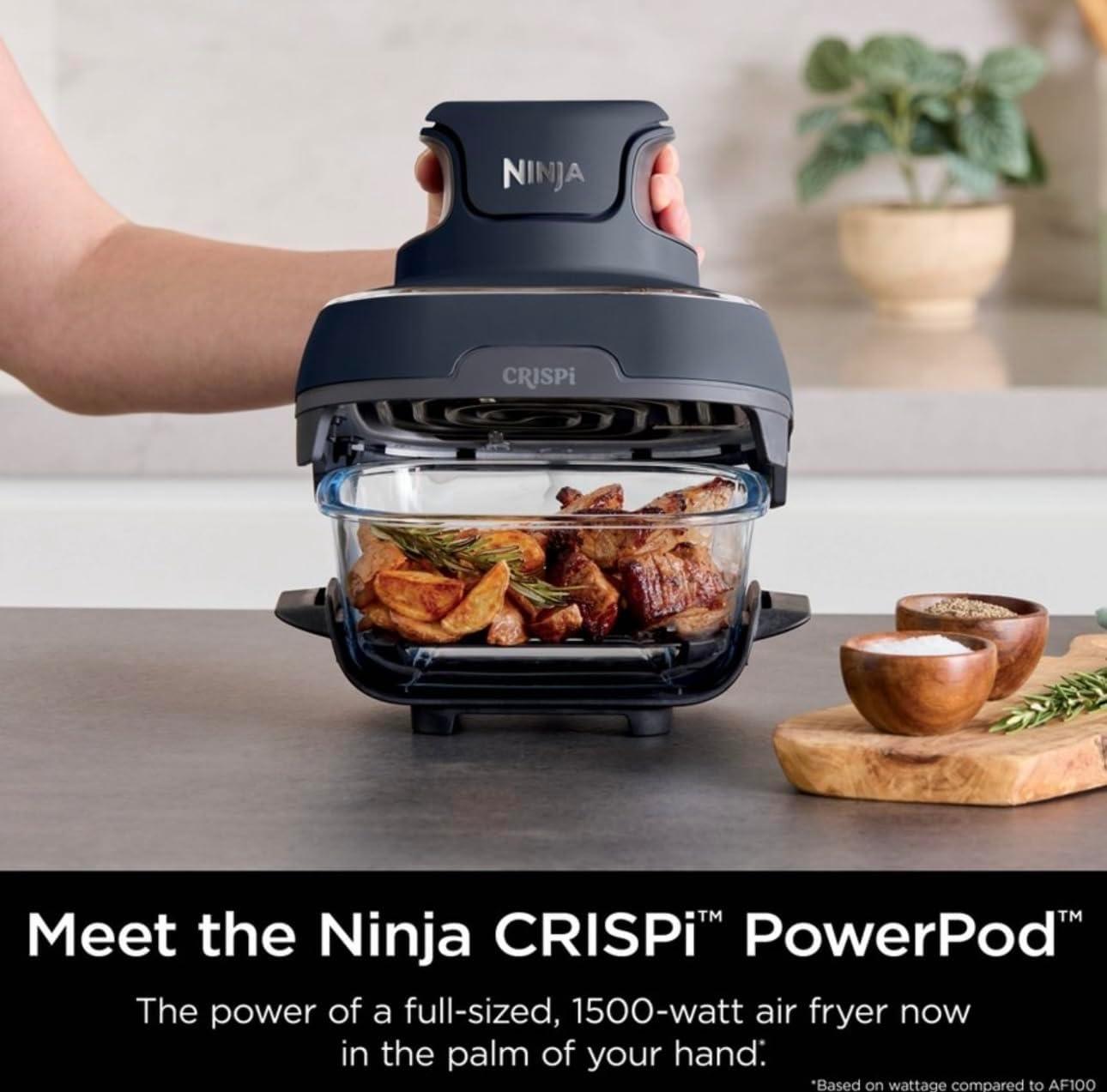 Ninja Ninja Crispi 4-in-1 Portable Glass Air Fryer Cooking System