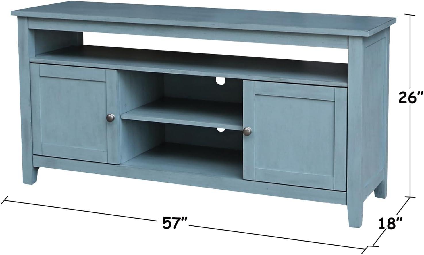 62" Entertainment TV Stand with 2 Doors - International Concepts