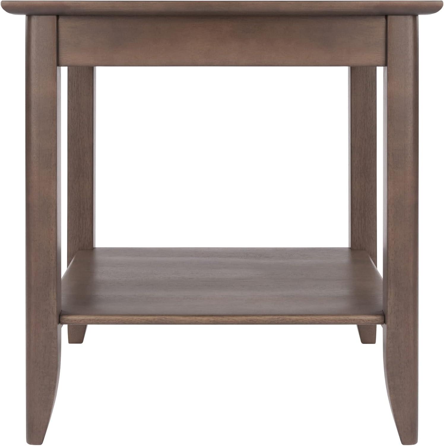 Santino End Table Oyster Gray - Winsome