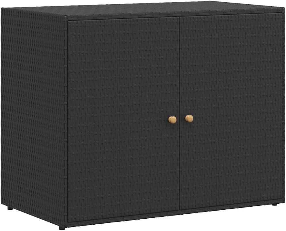 VidaXL Water Resistant Acacia Cabinet Deck Box