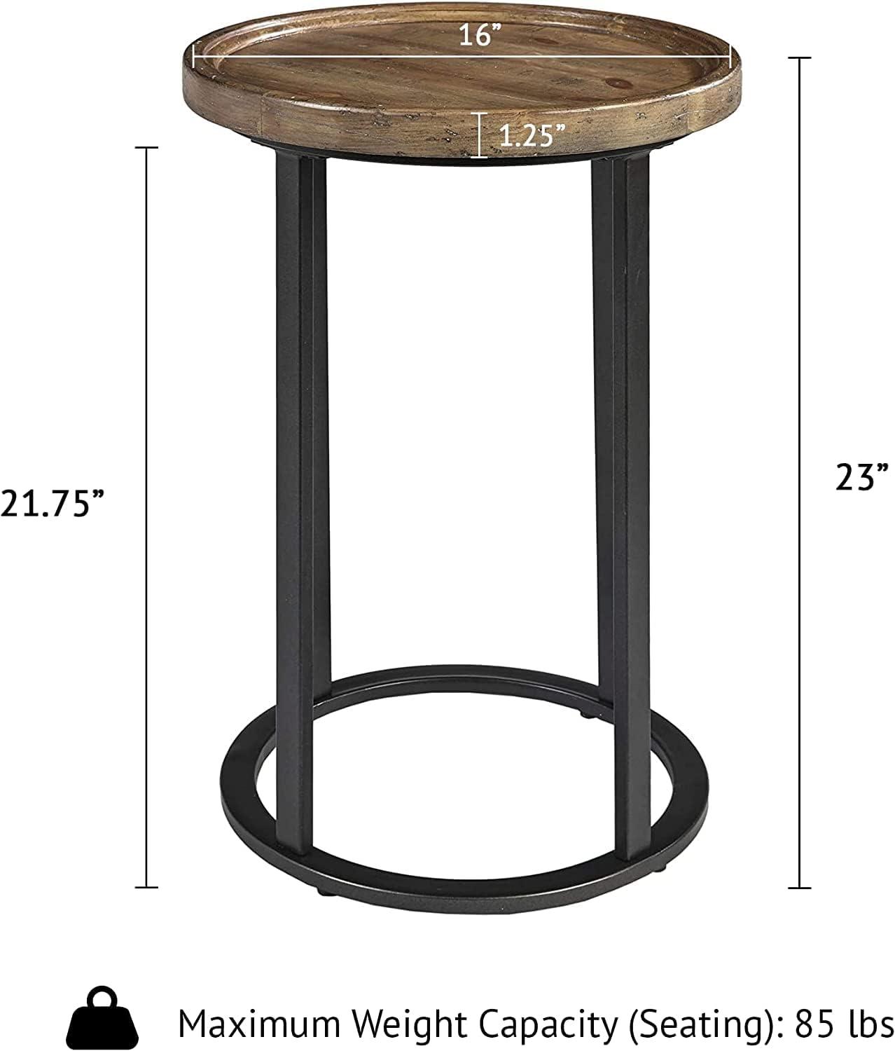 Martha Stewart Irisa Round Accent Table