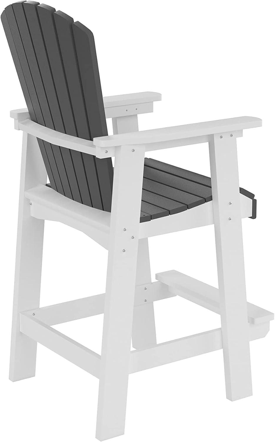 Ceballos Patio Bar Table Set High Top Outdoor Table And Chairs Set Of 5 Bar Table & Stools Set With Tall Adirondack Chairs Set For 4