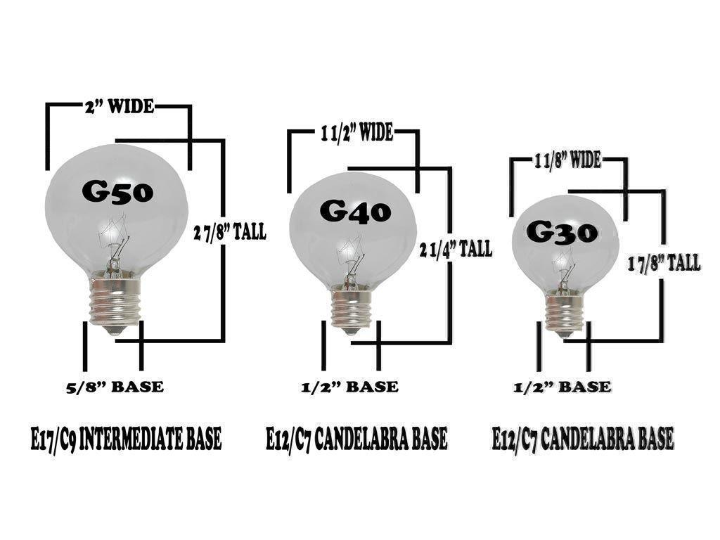 Novelty Lights 100 Feet Frosted White G40 Globe Outdoor Patio String Lights, Brown Wire