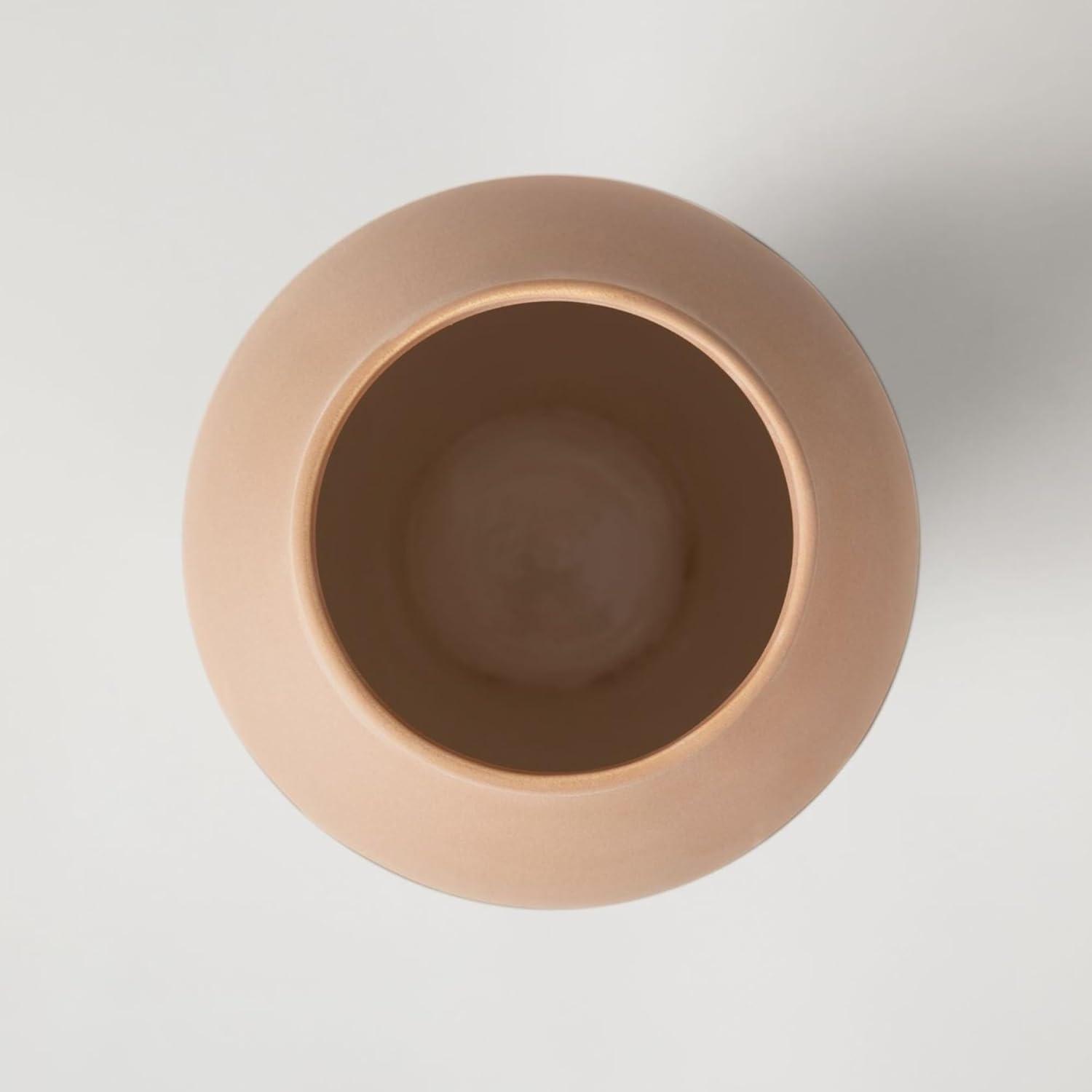 Afloral Terracotta Medium Ceramic Vase - 14"