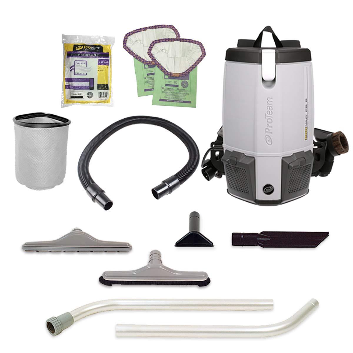 ProTeam 107363 ProVac FS 6 Backpack Vacuum