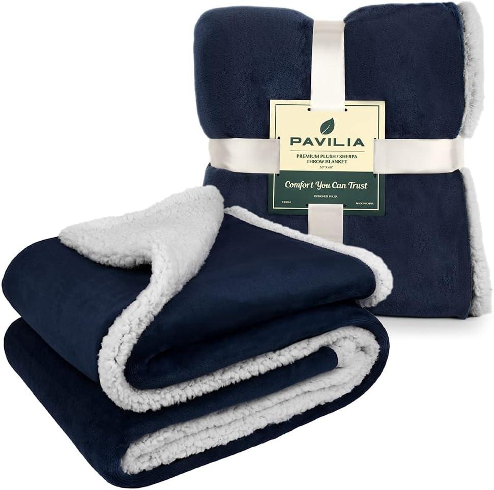 Pavilia Hand Woven Throw Blanket