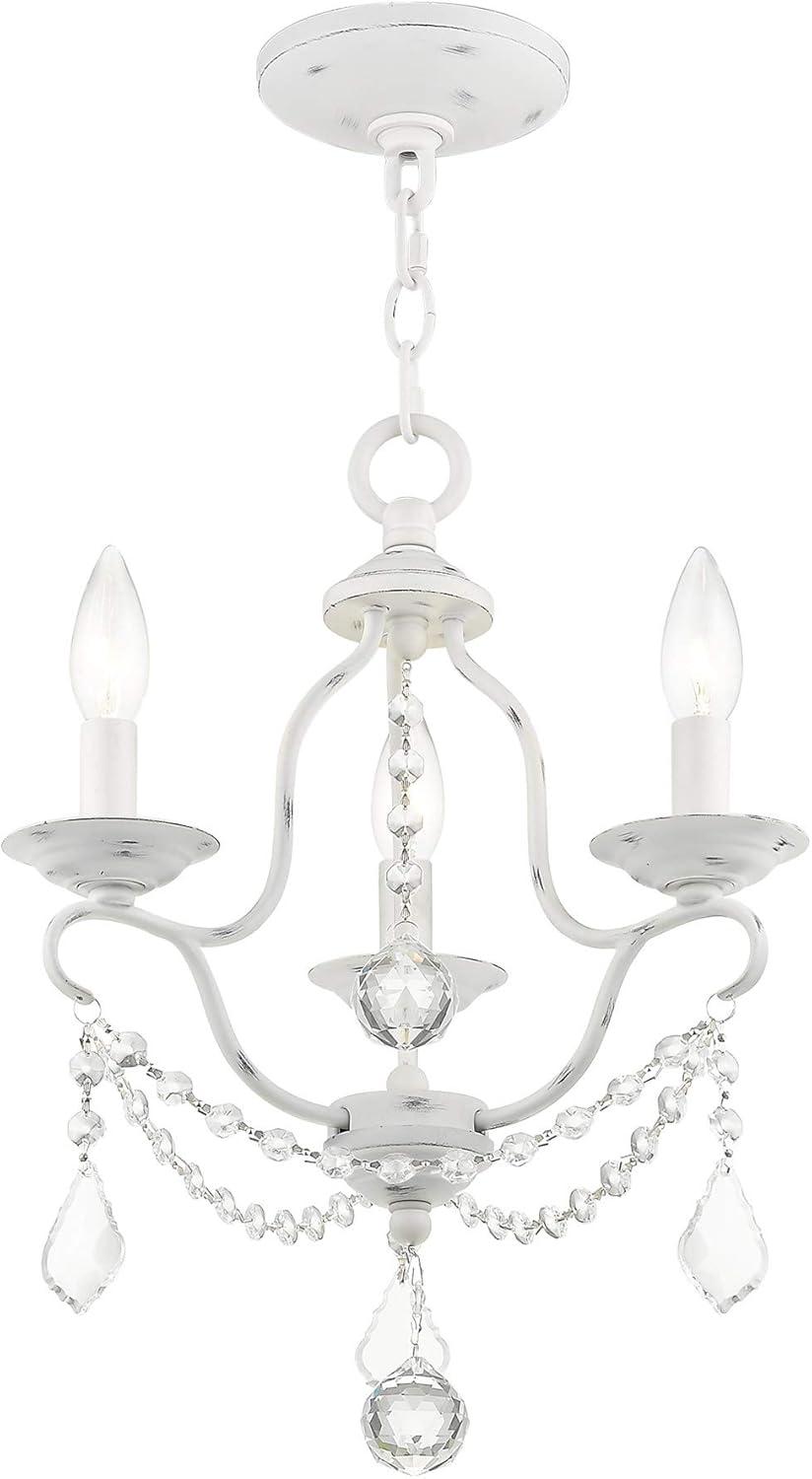 Livex Lighting - Chesterfield - 3 Light Mini Chandelier in French Country Style