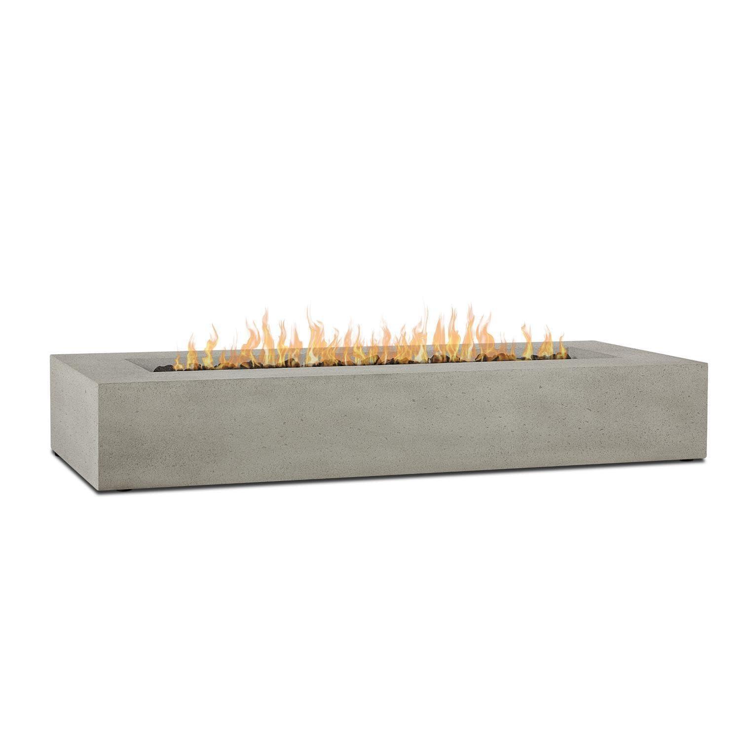 Magnus Fire Table - Flint / Long Rectangle