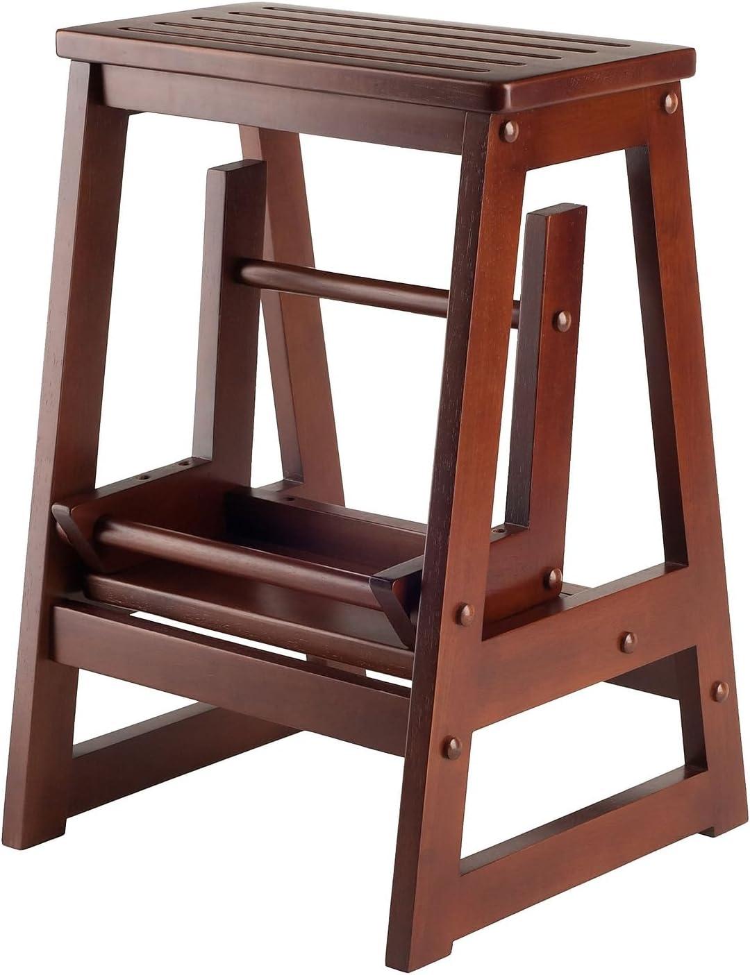 Calimesa 2 - Step Wood Lightweight Folding Step Stool