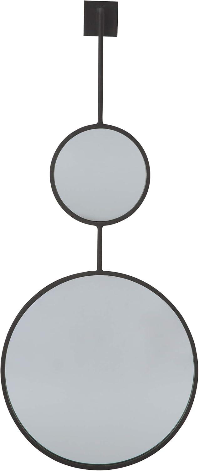 Signature Design by Ashley Contemporary Brewer Accent Mirror  Black