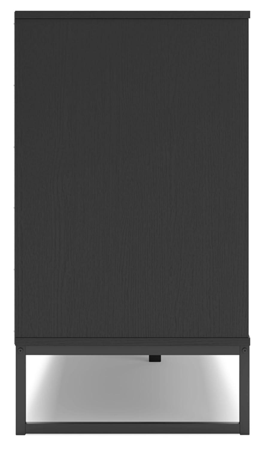 Signature Design by Ashley Socalle 6 Drawer Dresser, Black