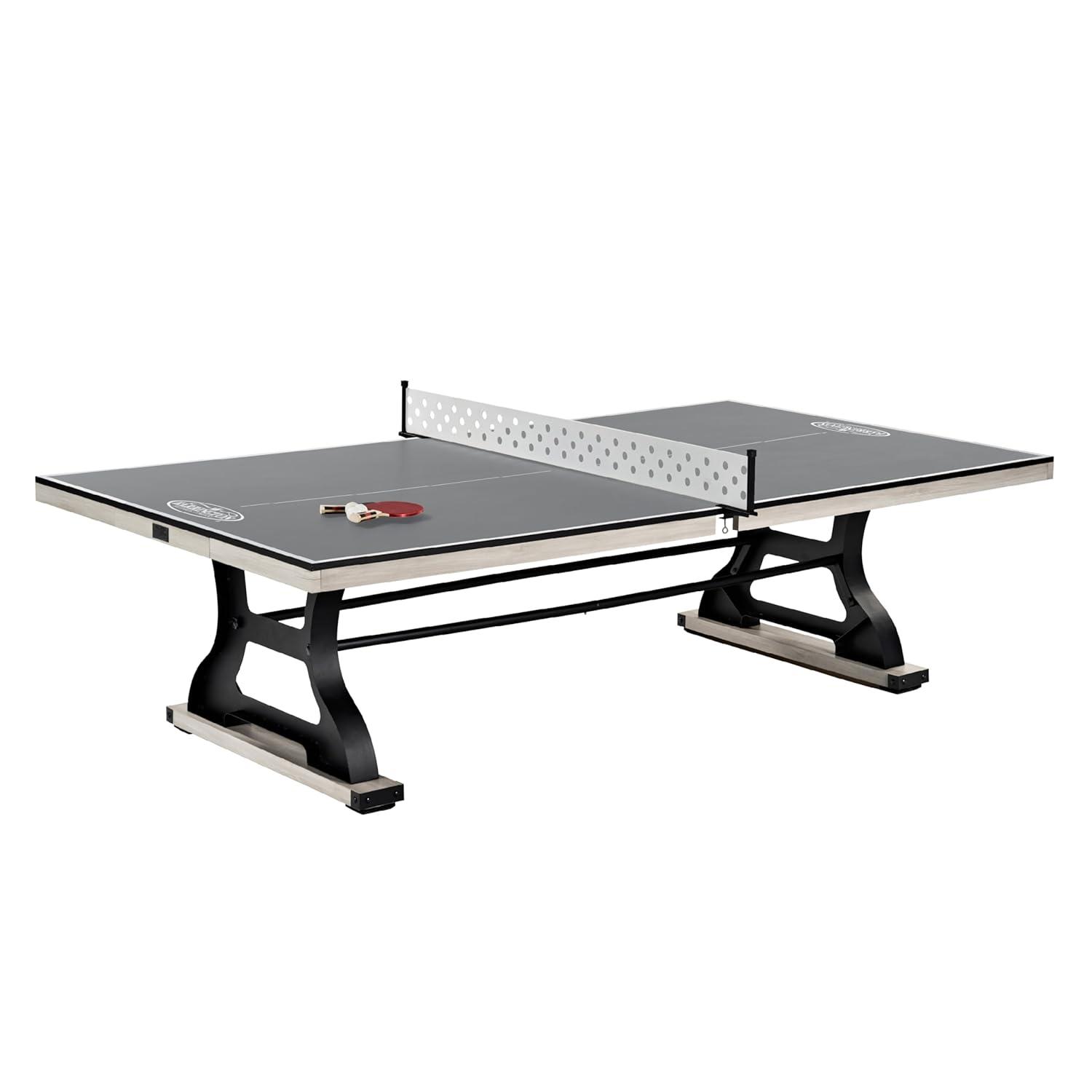 Barrington 9-ft Coventry Tennis Table, Official Size with Metal Net and Storage Drawer