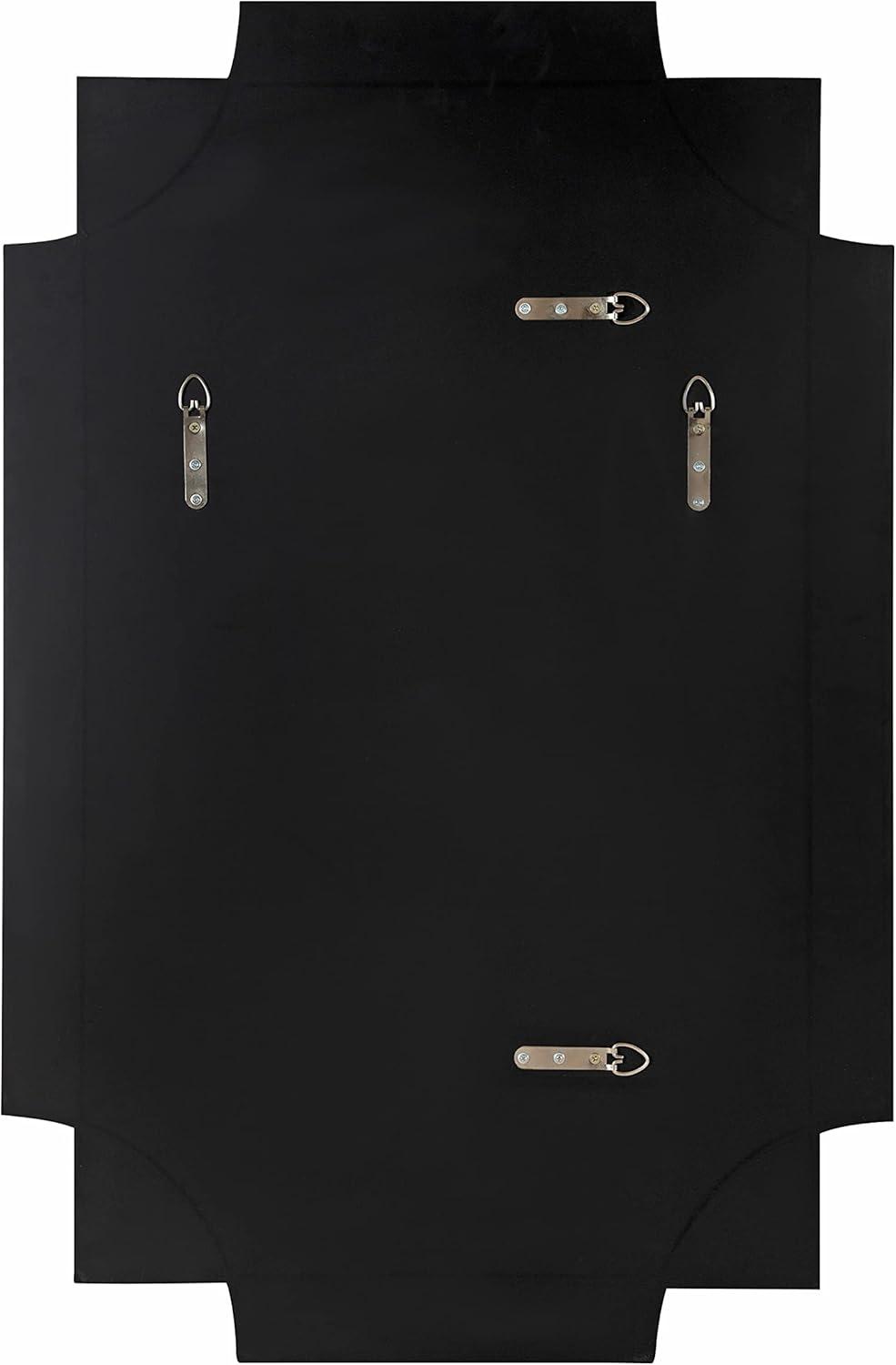 16" x 42" Minuette Decorative Framed Wall Mirror Bronze - Kate & Laurel All Things Decor: Modern Style, No Assembly Required, Wall Mount