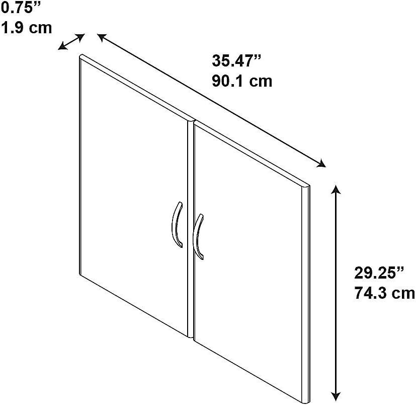 Bush Series C Mocha Cherry Half Height Door Kit WC12911