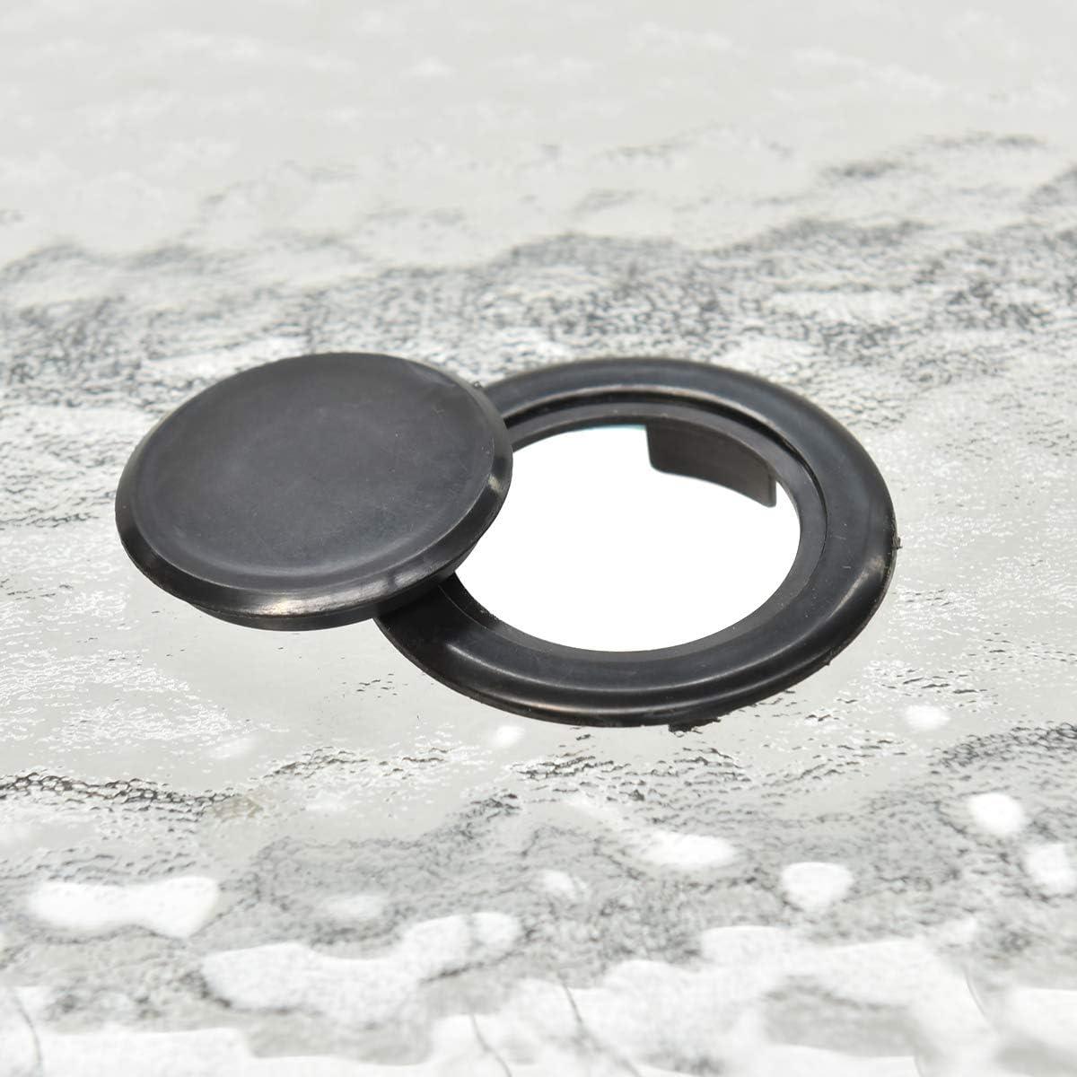 Lark Manor™ Aliyahna 32'' Patio Square Table Tempered Glass Steel Frame Outdoor Pool Yard Garden