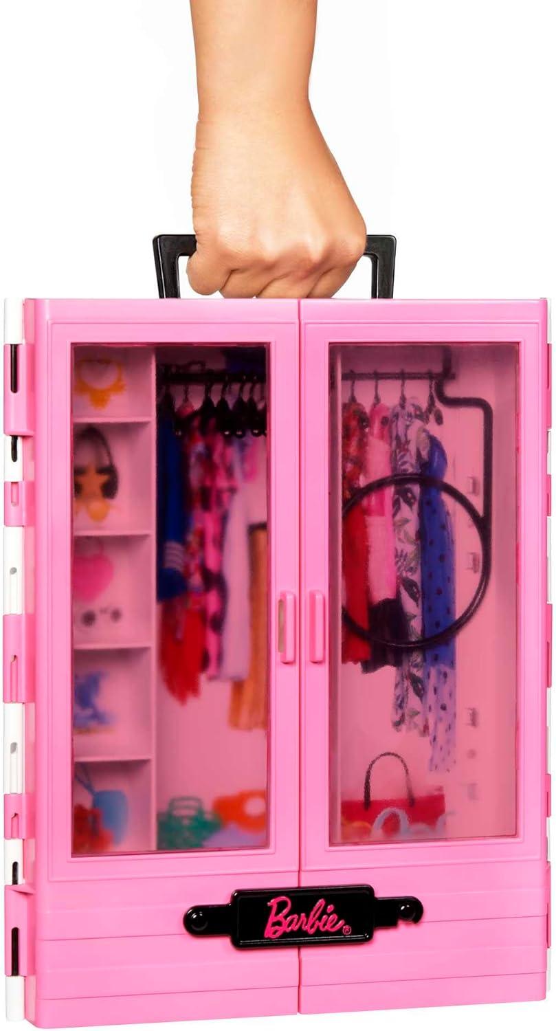 Barbie Fashionistas Ultimate Closet Portable Fashion Toy for 3 to 8 Year Olds