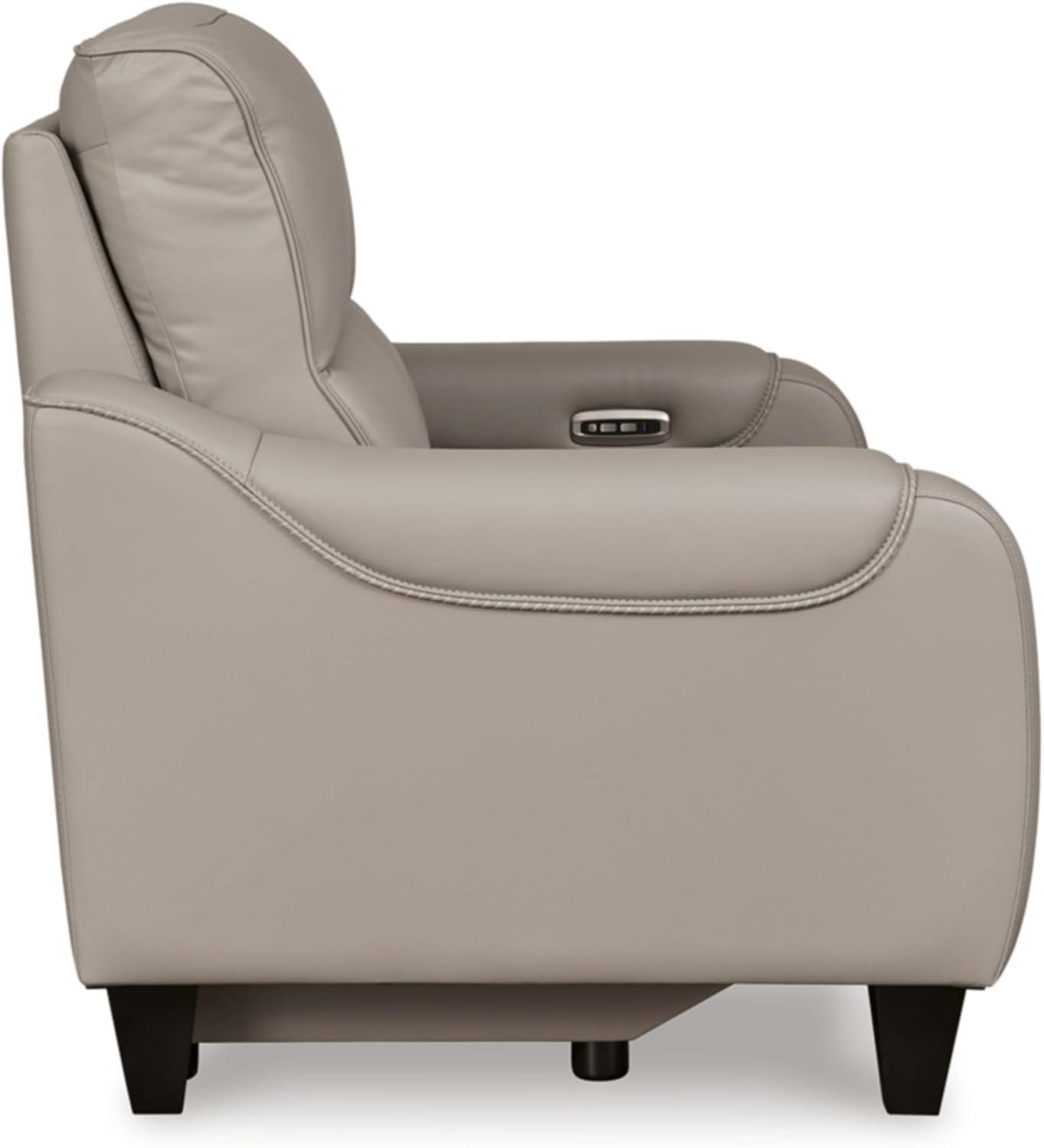 Signature Design by Ashley Mercomatic Gray Power Reclining Loveseat
