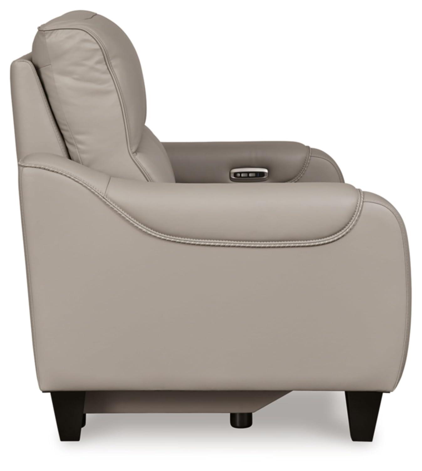 Signature Design by Ashley Mercomatic Gray Power Reclining Loveseat