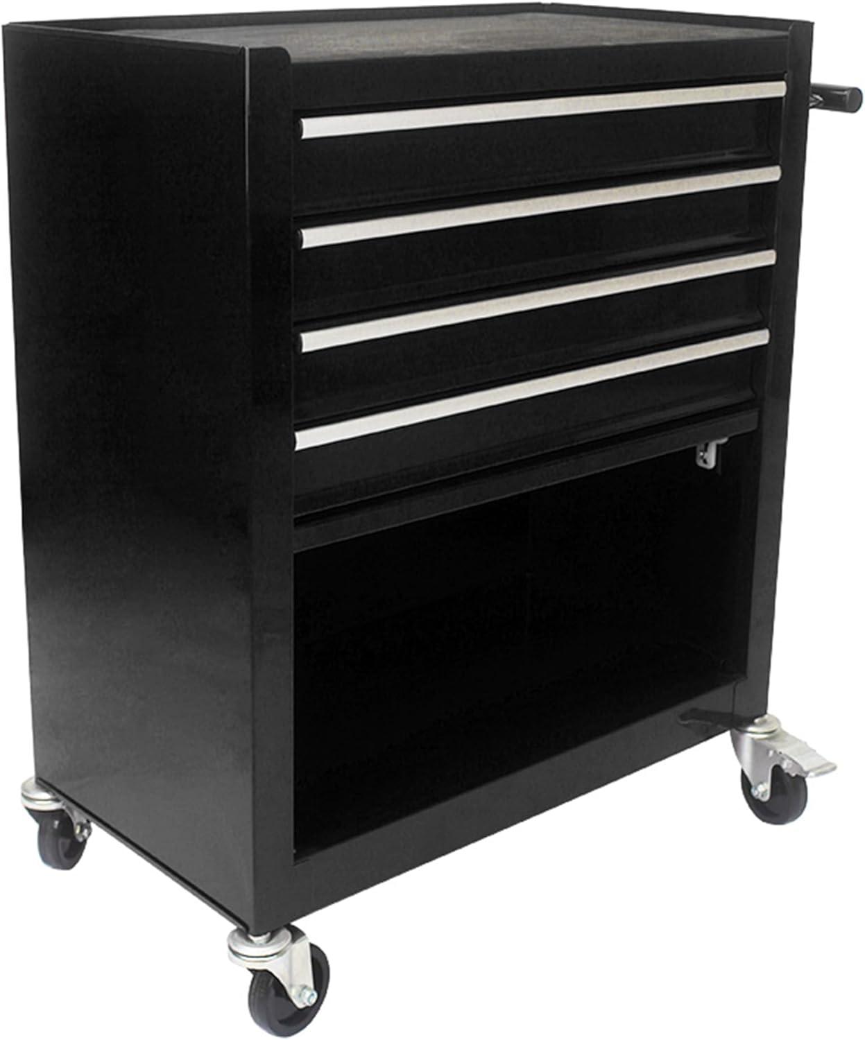 Yesurprise 12.99'' W 5 -Drawer Steel Job Site Storage with Wheels