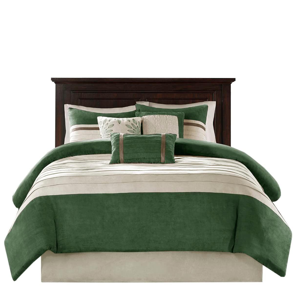 Madison Park Palmer Microsuede 7 Piece Comforter Set